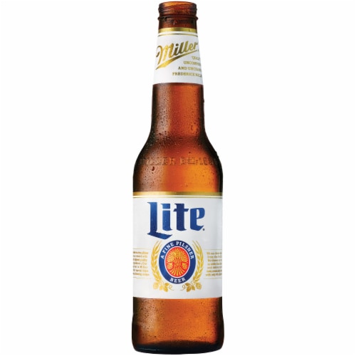 Miller Lite Beer 6 Count, 6 bottles / 12 fl oz Baker’s