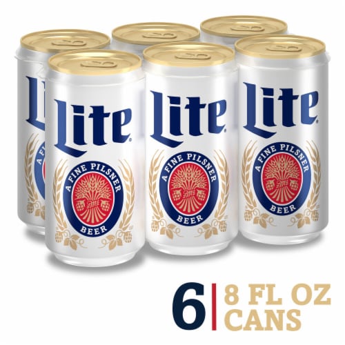 Miller Lite American Pilsner Light Lager Beer Perspective: front