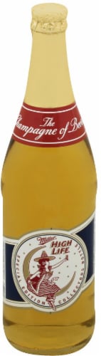 Miller High Life American Lager Beer Perspective: front