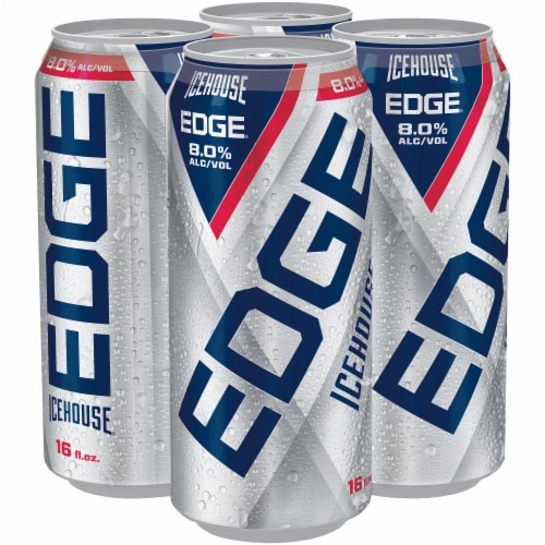 Icehouse Edge Lager Beer Perspective: front