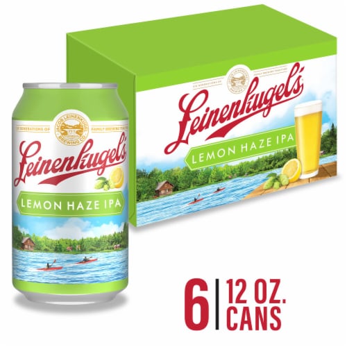 Leinenkugel's Lemon Haze IPA Hoppy Beer Craft IPA Perspective: front