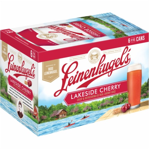 Leinenkugel's Lakeside Cherry Lager Craft Beer Perspective: front
