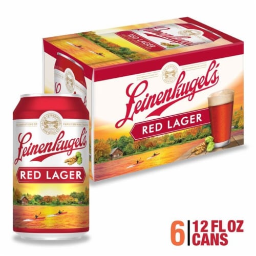 Leinenkugel's Red Lager Craft Beer Perspective: front