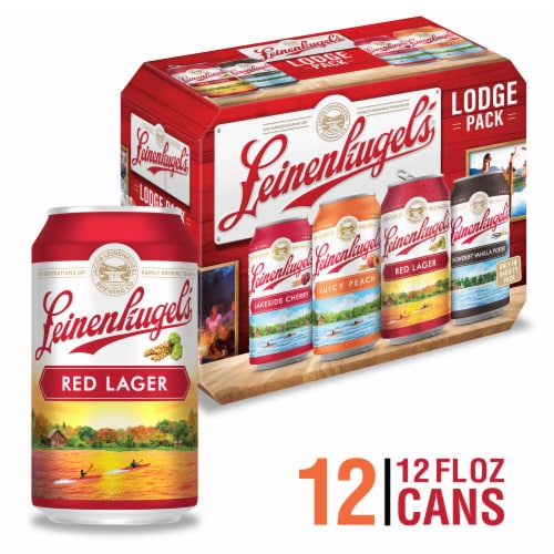 Leinenkugel's Lodge Winter Craft Beer Variety Pack Perspective: front