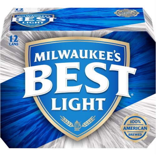 Milwaukee’s Best Light American Lager Beer 12 Cans