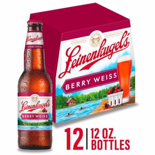Leinenkugel's Berry Weiss Specialty Bottles Perspective: front