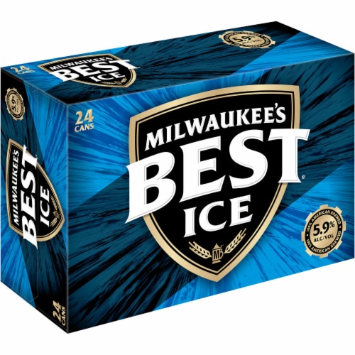 Milwaukee's Best Ice American Lager Beer Perspective: front
