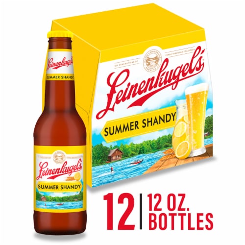 Leinenkugel's Summer Shandy Craft Beer Perspective: front