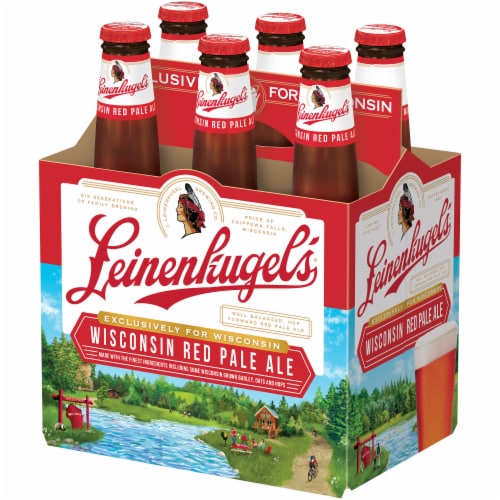 Leinenkugel's Wisconsin Red Pale Ale Beer Perspective: front