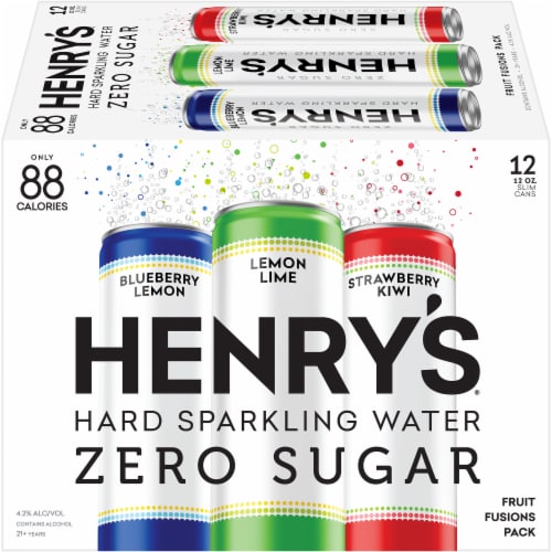 Henry's Hard Sparkling Water Seltzer Variety Pack Perspective: front