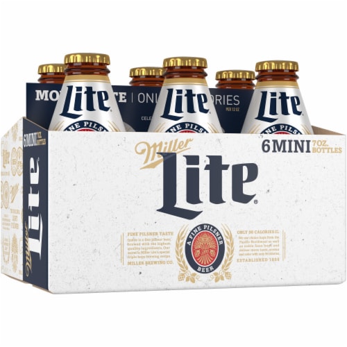 Miller Lite American Pilsner Light Lager Beer Perspective: front