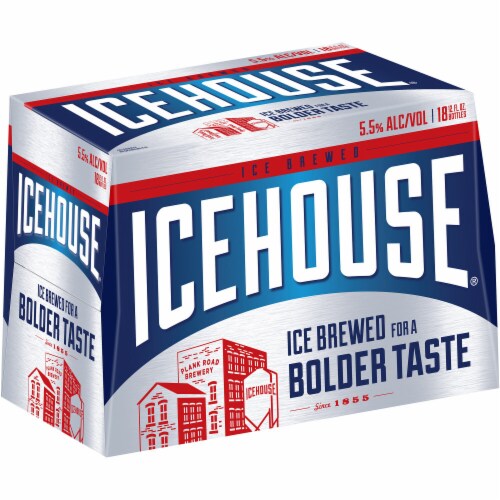 Icehouse American Lager Beer Perspective: front