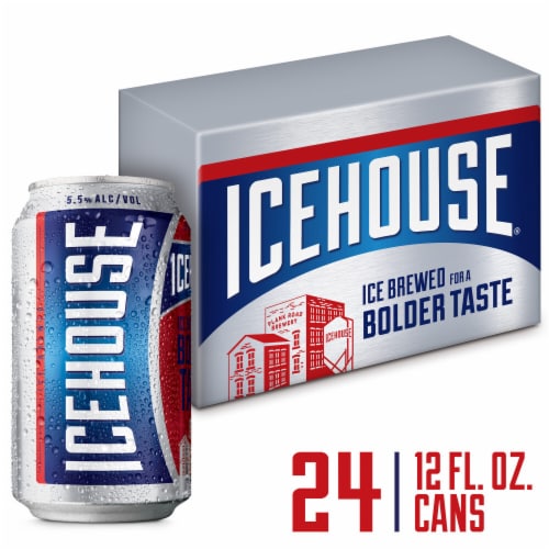 Icehouse American Lager Beer Perspective: front