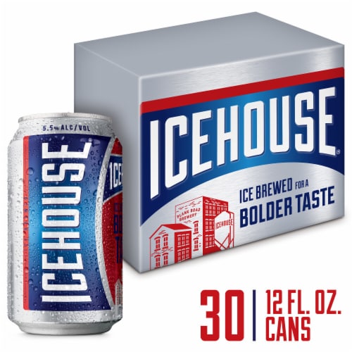 Icehouse American Lager Beer Perspective: front