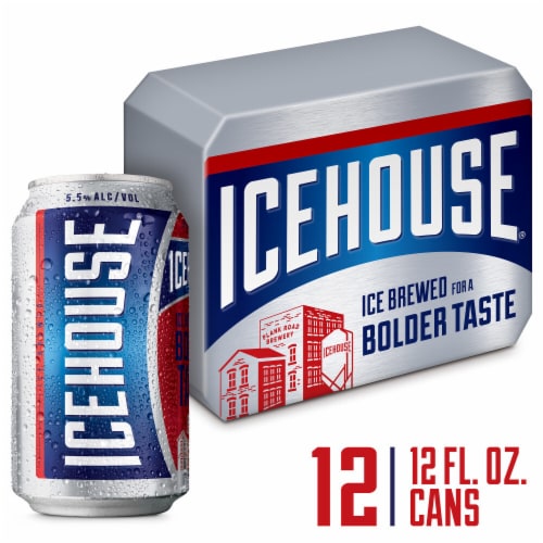Icehouse American Lager Beer Perspective: front