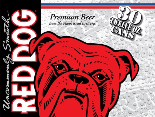 Red Dog Premium Beer Perspective: front