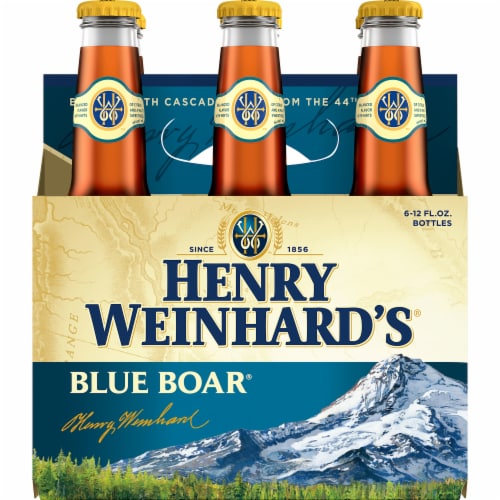 Henry Weinhard's Blue Boar Pale Ale Perspective: front