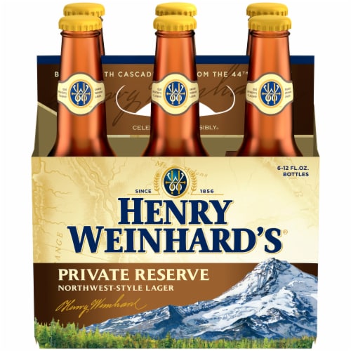 Henry Weinhard's® Private Reserve Northwest-Style Lager Perspective: front