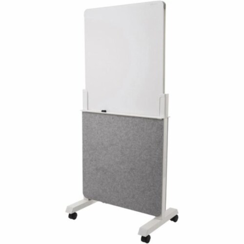 Agile Glass Dry-Erase Easel, 25.5 x 60.5, White Surface Agile Glass Dry-Erase Easel, 25.5 x 60.5, White Surface