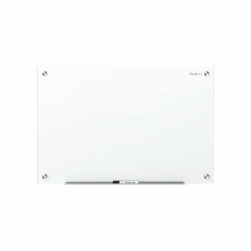 Brilliance Glass Dry-Erase Boards, 24 x 18, White Surface