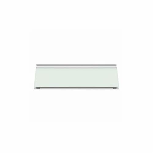 Glass Dry Erase Desktop Computer Pad, 18 x 6, White Surface
