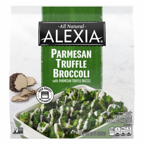 Alexia® Frozen Parmesan Truffle Broccoli Perspective: front