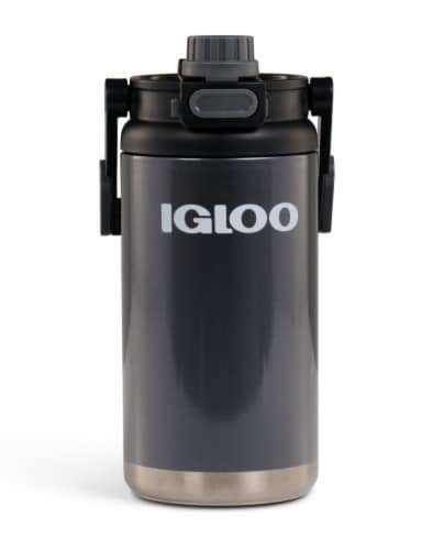 Igloo Stainless Steal Sport Jug 54 oz - Charcoal Perspective: front