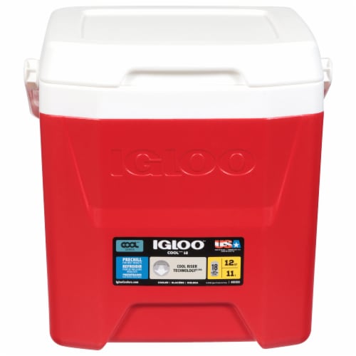 Igloo™ Laguna Cooler - Red Perspective: front
