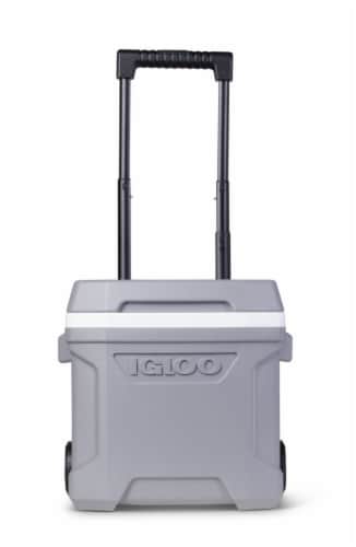 Igloo® 16 Quart Profile II Roller Cooler - Gray Perspective: front