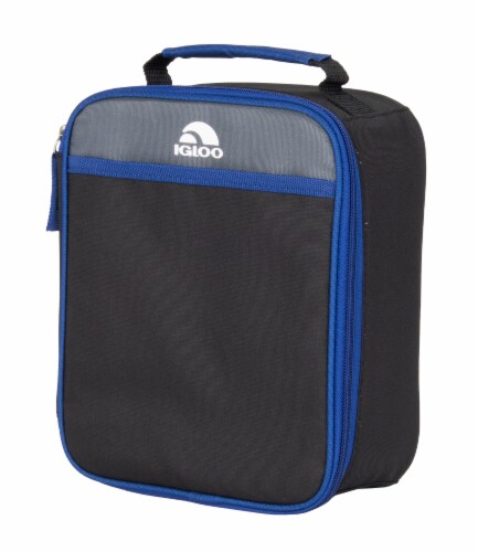 Igloo Playmate Lunch Bag - Turquoise/Gray/Black Perspective: front
