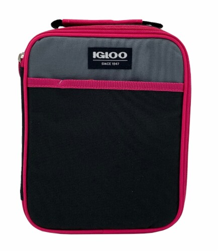 Igloo Lunch Box - Fuschia Perspective: front