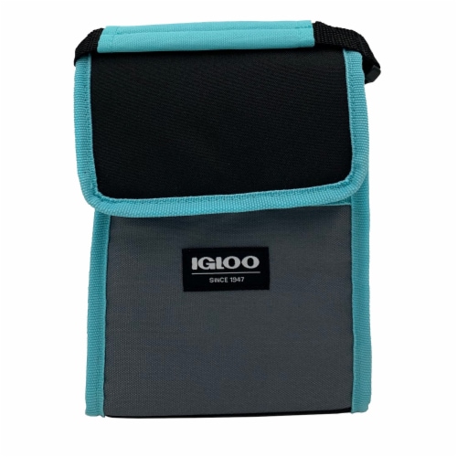 Igloo Lunch Sack - Seafoam Perspective: front