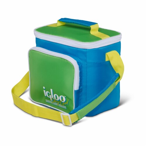 Igloo 90s Retro Collection Square Neon Lunch Box Soft Side Cooler