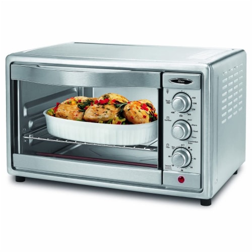 6-Slice Convection Countertop Toaster Oven, Silver