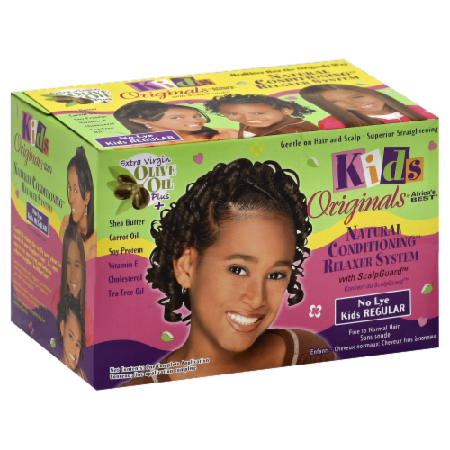 Straightening toddler natural hair sale