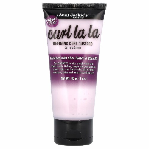 Aunt Jackie's Curl La La Curl Custard Perspective: front