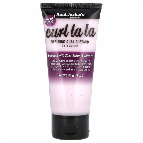 Aunt Jackie's Curl La La Curl Custard Perspective: front