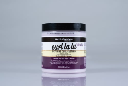 Aunt Jackie's Curl La La Defining Curl Custard Perspective: front