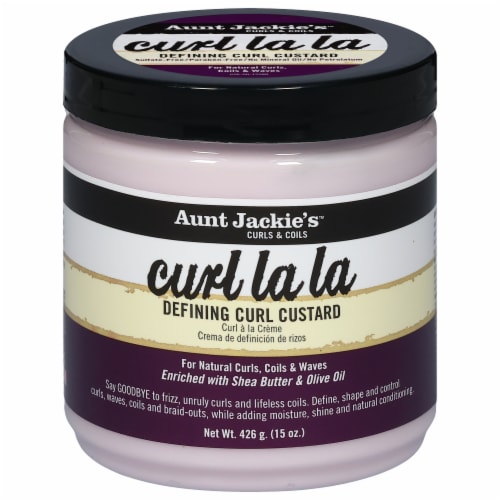 Aunt Jackie's™ Curl La La Defining Curl Custard Perspective: front