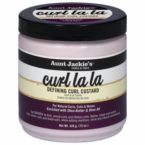 Aunt Jackie's™ Curl La La Defining Curl Custard Perspective: front