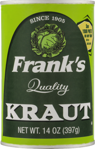 Frank's Quality Kraut Perspective: front