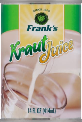 Frank's Kraut Juice Perspective: front
