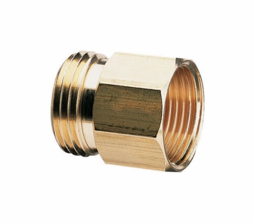 Gilmour 3/4 in. Brass Threaded Male/Female Hose Connector Gilmour 3/4 in. Brass Threaded Male/Female Hose Connector