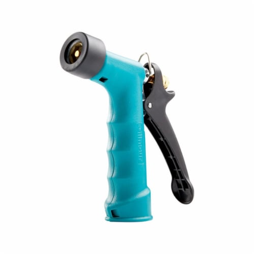 Gilmour 7679079 Shower & Stream Metal Front Threaded Hose Nozzle Perspective: front