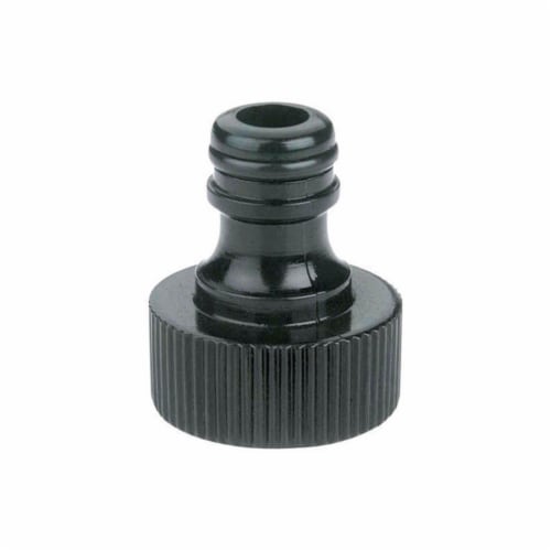 Gilmour 7684913 Polymer Quick Connector Faucet - Male - Pack of 18 Perspective: front