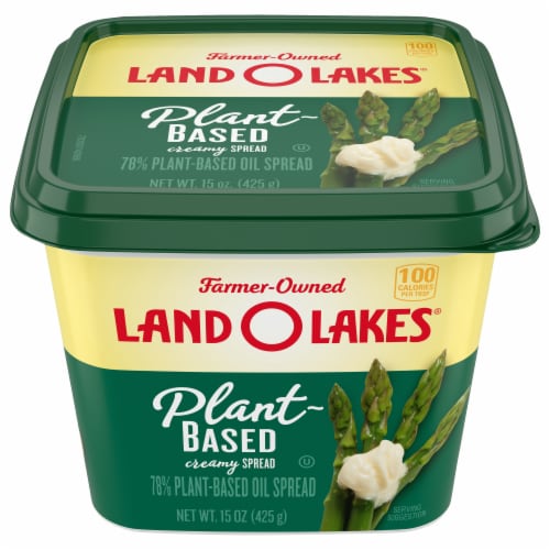 Land O' Lakes® Plant Based Creamy Spread Tub Perspective: front