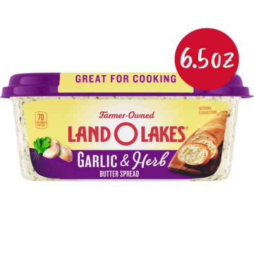 Land O Lakes® Garlic & Herb Butter Spread Tub, 6.5 oz - City Market