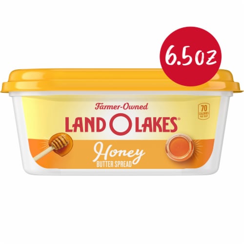Land O Lakes® Honey Butter Spread Tub Perspective: front