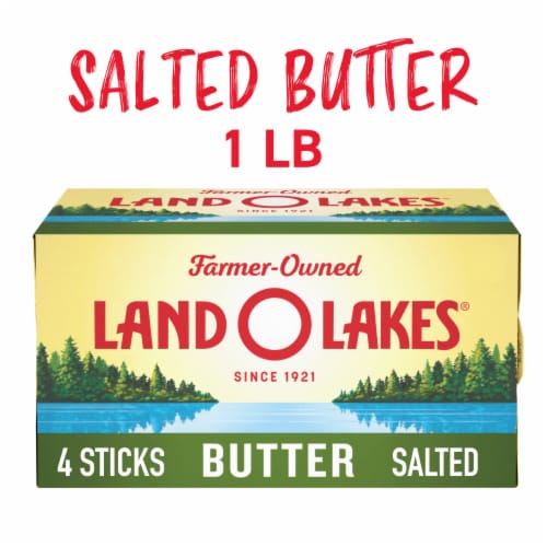 Land O Lakes® Salted Butter Sticks Perspective: front