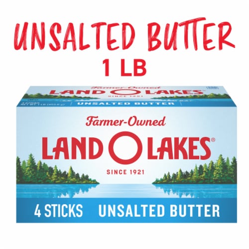 Land O Lakes® Unsalted Butter Sticks Perspective: front